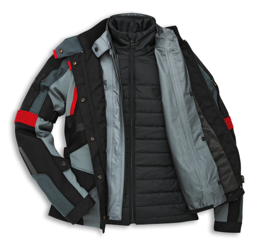 ジャケット・アウター 306 DUCATI Meccanica JKT 58 black/gray