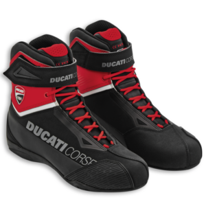 Ducati Speed Evo C1 WP Motorcycle Boots Black Red by Alpinestars 9810444 