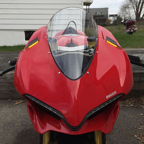 DUCATI 1299 PANIGALE MIRROR BLOCK OFF TURN SIGNALS