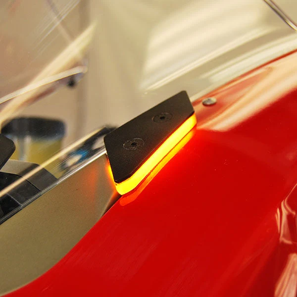 DUCATI PANIGALE V2 MIRROR BLOCK OFF TURN SIGNALS