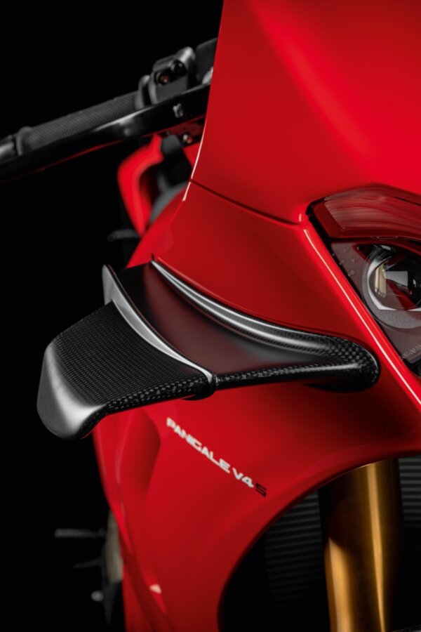 PAIR OF CARBON WINGS. (96981311AA) - pure-ducati.com