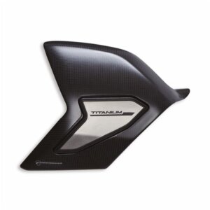 CARBON AND TITANIUM SWINGING ARM COVER. (96981272BA)
