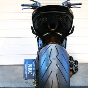 New Rage Cycles – DUCATI DIAVEL V4 SIDE MOUNT LICENSE PLATE (2 POSITION)-3