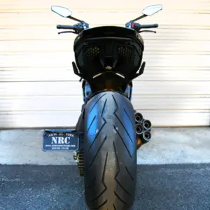 New Rage Cycles – DUCATI DIAVEL V4 SIDE MOUNT LICENSE PLATE (2 POSITION)-5