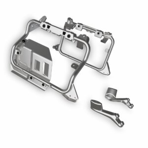 Subframes for aluminium side panniers (96782411AA)